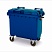 Мусорный бак синий 770 литров в Туле. Купить в интернет магазине ПластикПроф