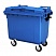 Мусорный бак 1100 литров синий в Туле. Купить в интернет магазине ПластикПроф