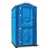 Мобильная туалетная кабина Эконом с азиатским баком купить в Туле