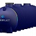Подземный резервуар РЕ 30 м3 синий. Цена в Туле. Тел. 8 (910)942-40-07