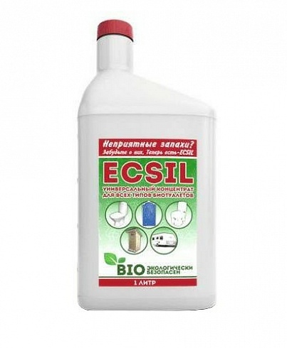 Санитарная жидкость для биотуалетов Ecsil 1 л (концентрат) в Туле .Тел. 8(910)9424007